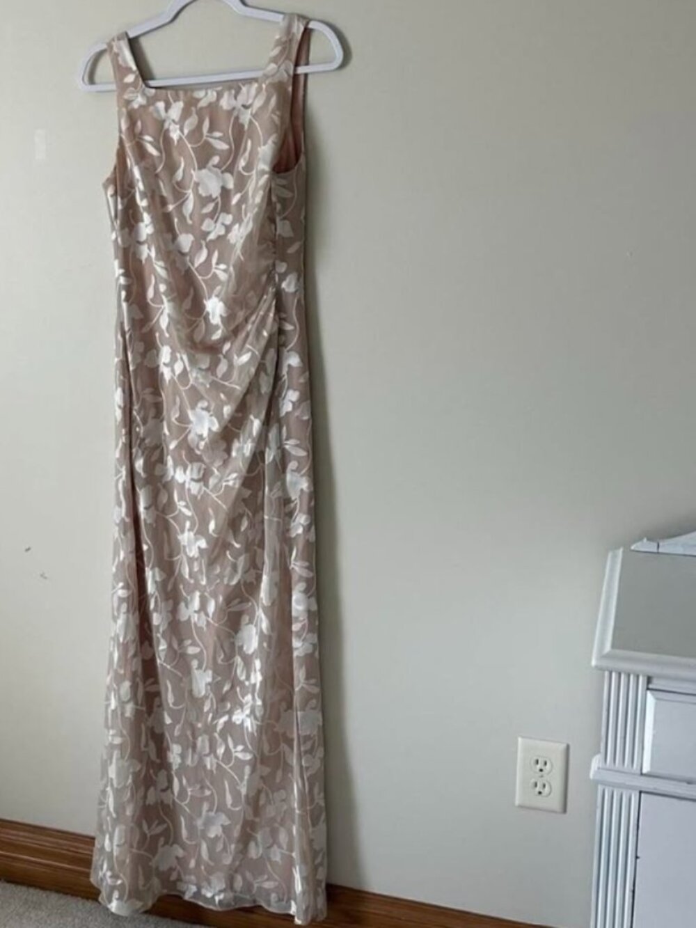Vintage Floral Formal Dress